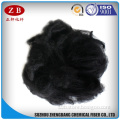 black recycled polyester staple fiber for automotive non-woven